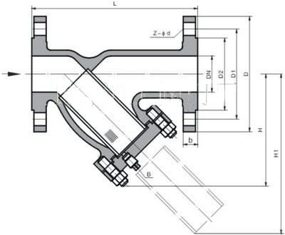 GL41H法蘭美標Y型過濾器介紹,GL41H美標法蘭過濾器說明,鑄鋼不銹鋼美標法蘭過濾器資料,不銹鋼美標法蘭過濾器型號規(guī)格
